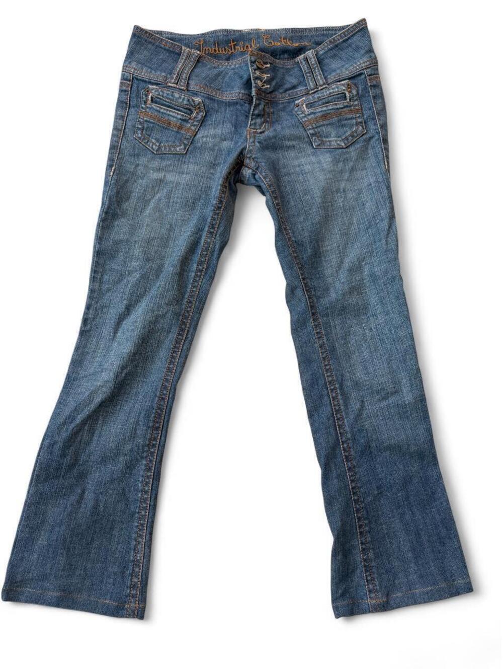 Women's Blue and Navy Jeans